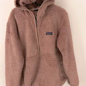 Patagonia Los Gatos pink hoodie